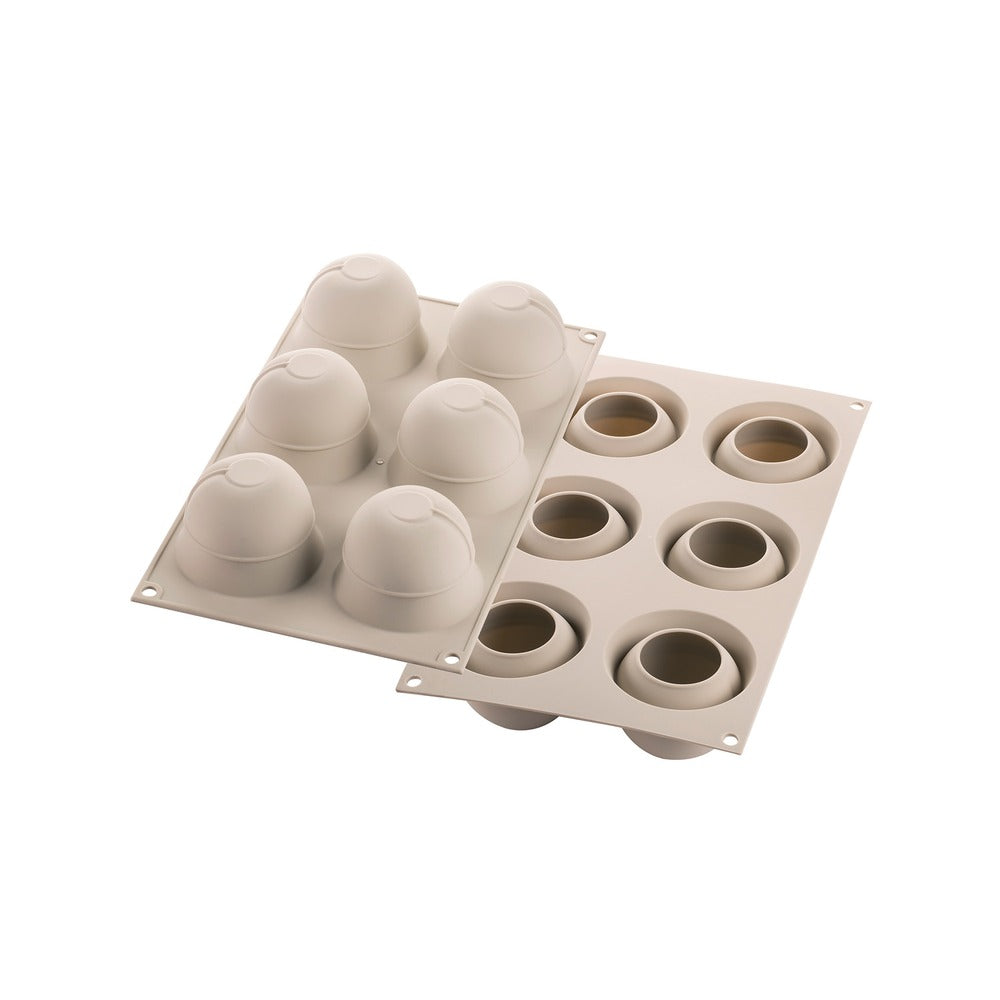 6 Forme - Silikomart Ispirazioni Di Frutta Albicocca Stampo Dolci Frutta Realistica In Silicone