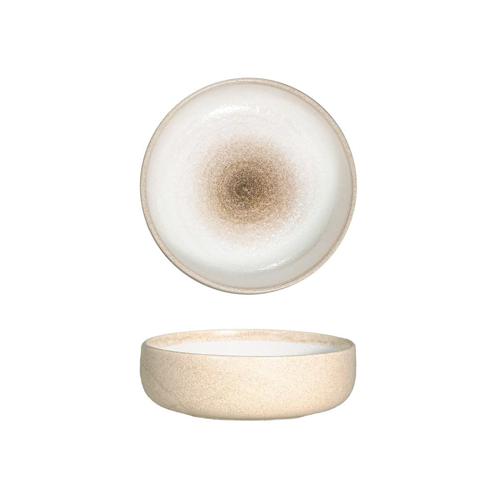 13 cm - Gemscape Sabbia Coppetta In Porcellana Set 4 Pz