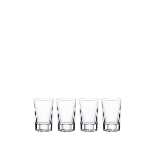 5.5 cl - Spiegelau Lounge 2.0 Bicchiere Shot In Vetro Cristallino - Set 4 Pz