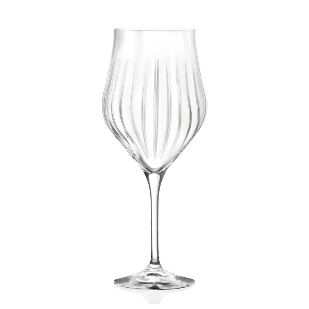 55 cl - RCR Cristalleria Italiana Timeless Calice Vino Rosso Vetro Set 6 Pz