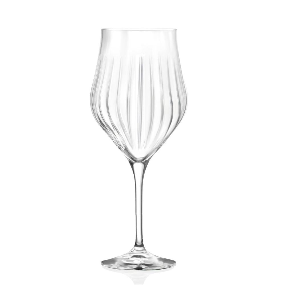 65 cl - RCR Cristalleria Italiana Timeless Calice Vino Rosso Vetro Set 6 Pz