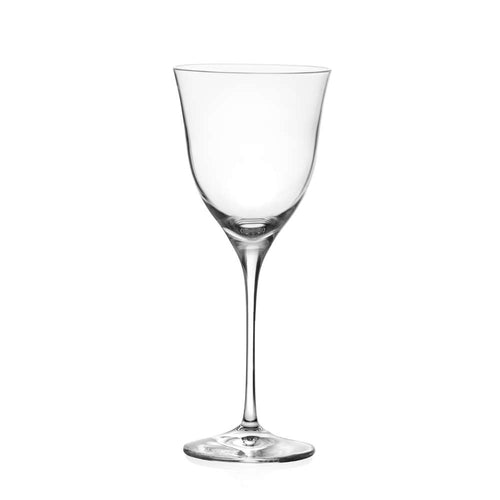 33 cl - RCR Cristalleria Italiana Sabina 2 Calice Acqua In Vetro Luxion Set 6 Pz