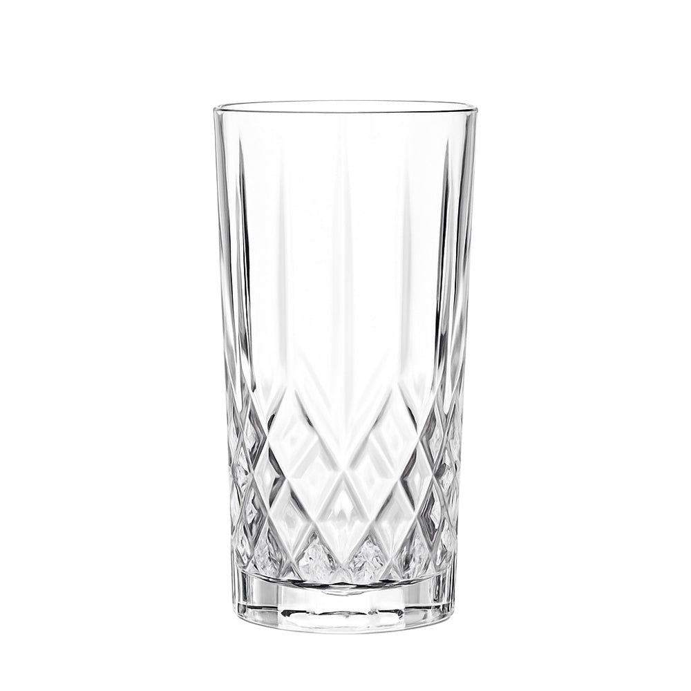 37.5 cl - RCR Cristalleria Italiana London Bicchiere Cocktail Highball In Vetro Cristallino Luxion Set 6 Pz