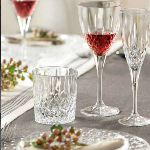 37.5 cl - RCR Cristalleria Italiana London Bicchiere Cocktail Highball In Vetro Cristallino Luxion Set 6 Pz