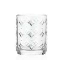 30 cl - RCR Cristalleria Italiana Circus Bicchiere Cocktail DOF In Vetro - Set 6 Pz