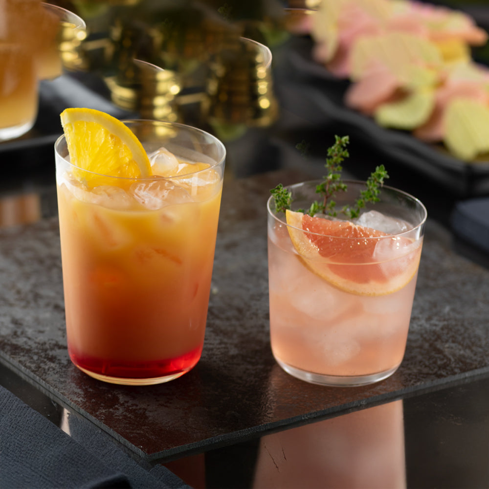55 cl - RCR Cristalleria Italiana Light Bicchiere Cocktail Highball Superleggero In Vetro - Set 6 Pz