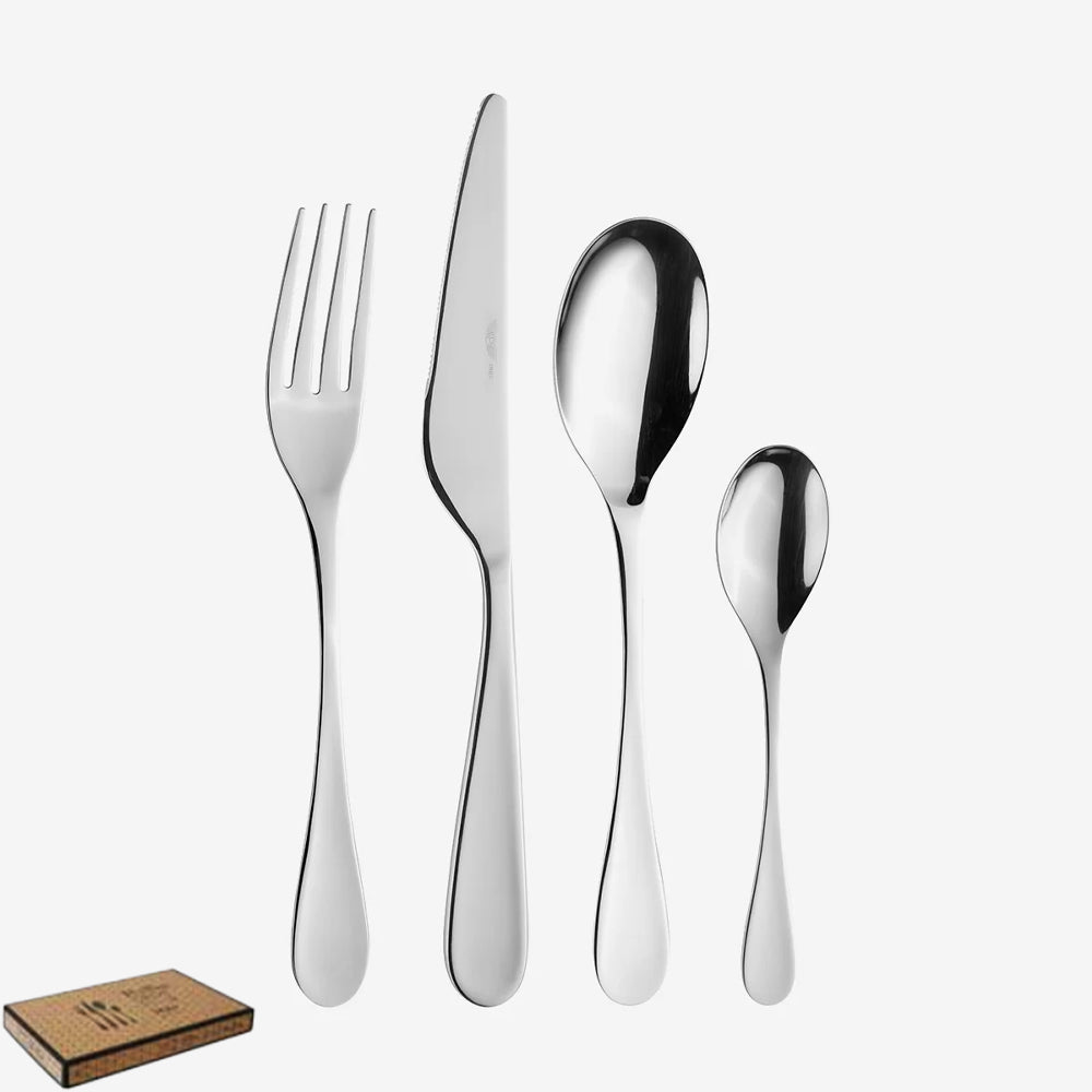 Pintinox Drop Prima Servizio Posate In Acciaio Inox - Set 24 Pz