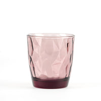 30.5 cl - Diamond Bicchiere Acqua in Vetro - Set 6 Pezzi