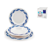Churchill Sealife James Sadler & Sons Servizio Piatti In Terracotta - Set 18 Pz