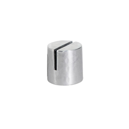 2.3 cm - Portofino Segnaposto Tondo In Alluminio Martellato