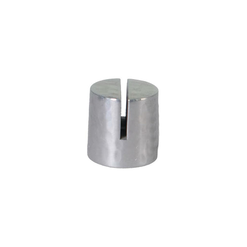 2.3 cm - Portofino Segnaposto Tondo In Alluminio Martellato