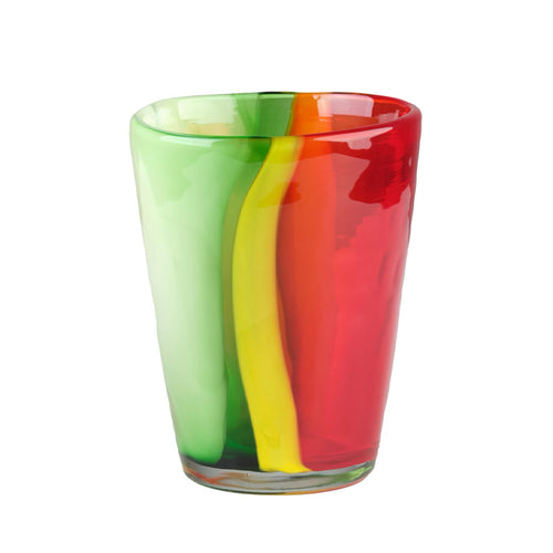 31 cl - Italesse Amazonicos Bicchiere Acqua In Vetro Soffiato a Bocca Set 6 Pz