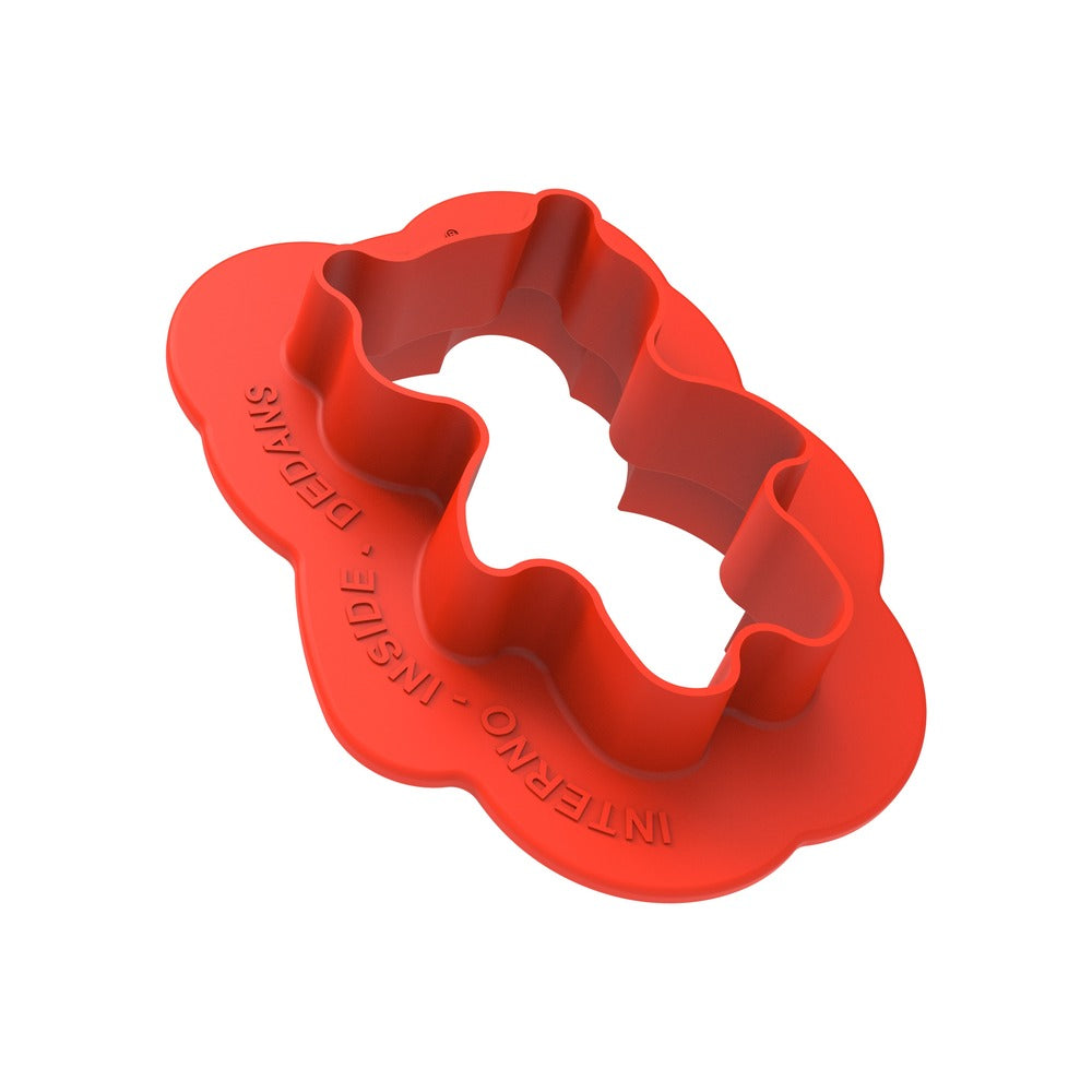 8 Forme - Silikomart Teddy Bear 68 Stampo Dolci Con Cutter In Silicone