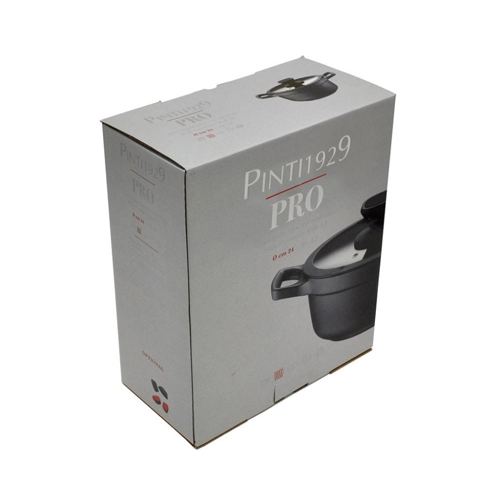 Pintinox Pro Casseruola Bassa Con Coperchio In Alluminio Antiaderente