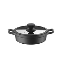Pintinox Pro Casseruola Bassa Con Coperchio In Alluminio Antiaderente