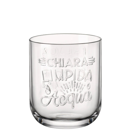 39.5 cl - Graphica Decorated Glass Water Glass - Set of 6