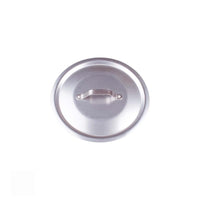 Agnelli Alluminio 3mm Professionale Coperchio Pesante In Alluminio Con Ponticello inox
