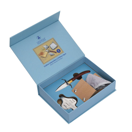 Set de Ostras en Acero Inoxidable - Set 4 Pz