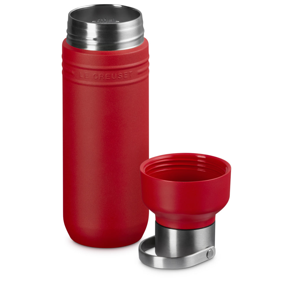 50 cl - Le Creuset On The Go Bottiglia Termica In Acciaio Inossidabile