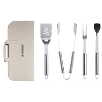 Le Creuset BBQ Outdoor Set Accessori da Cucina Con Carry Bag In Acciaio Inox
