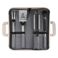 Le Creuset BBQ Outdoor Set Accessori da Cucina Con Carry Bag In Acciaio Inox