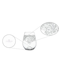 46 cl - Spiegelau Arabesque Bicchiere Cocktail Tumbler In Vetro Cristallino - Set 2 Pz