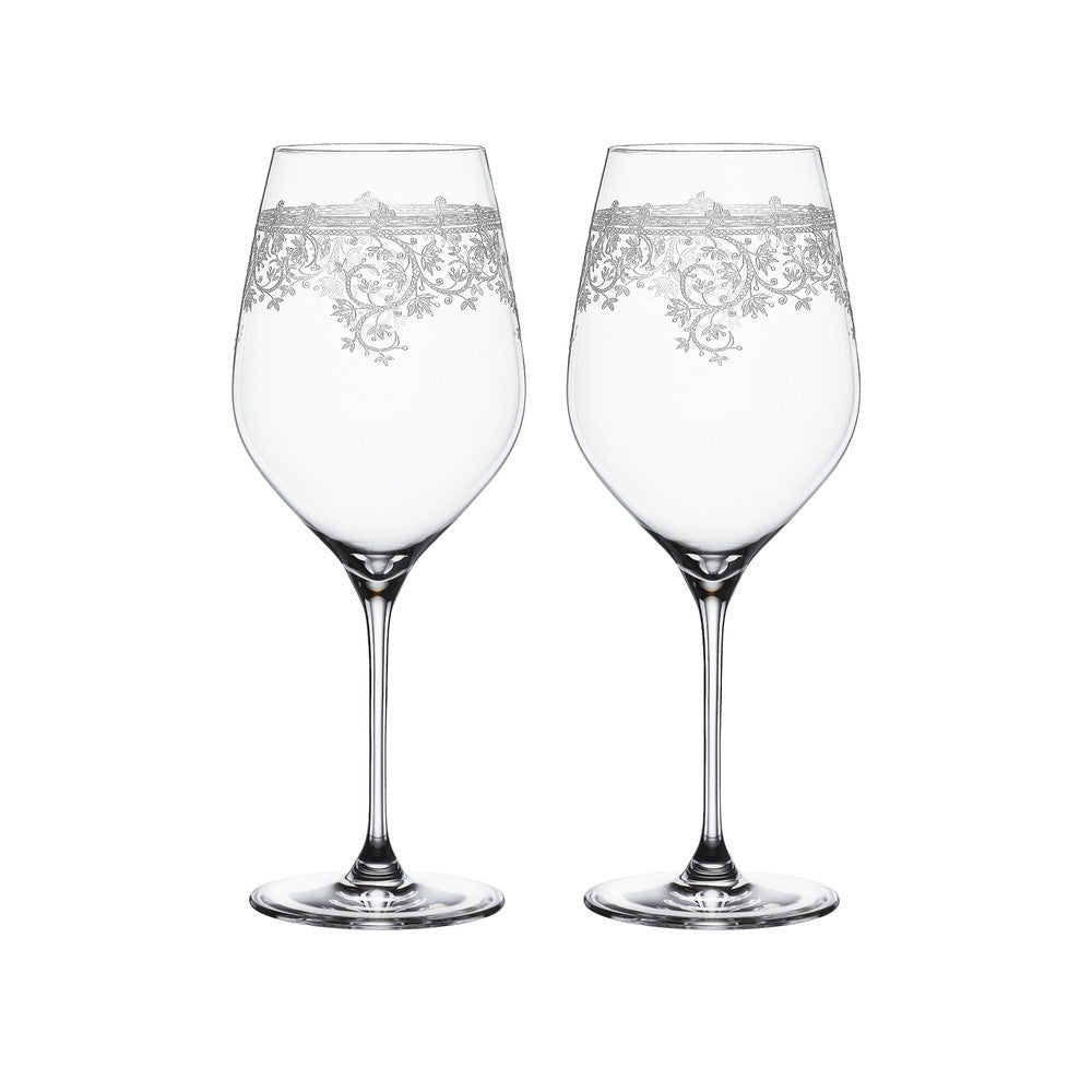 81 cl - Spiegelau Arabesque Calice Vino Rosso Bordeaux In Vetro Cristallino - Set 2 Pz