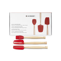 28 cm - Le Creuset Craft Spatola Cucina In Silicone Set 3 Pz