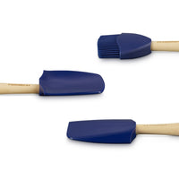 28 cm - Le Creuset Craft Spatola Cucina In Silicone Set 3 Pz