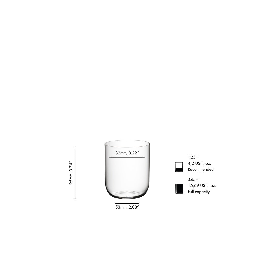 44.5 cl - Manufaktur Vitis Water- en Whiskyglas van Kristalglas