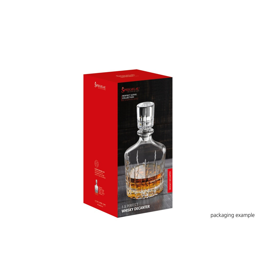 75 cl - Spiegelau Perfect Serve Collection Bottiglia Whisky In Vetro Cristallino