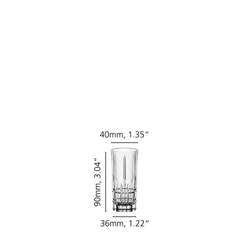 5.2 cl - Spiegelau Perfect Serve Collection Bicchiere Shot In Vetro Cristallino - Set 4 Pz