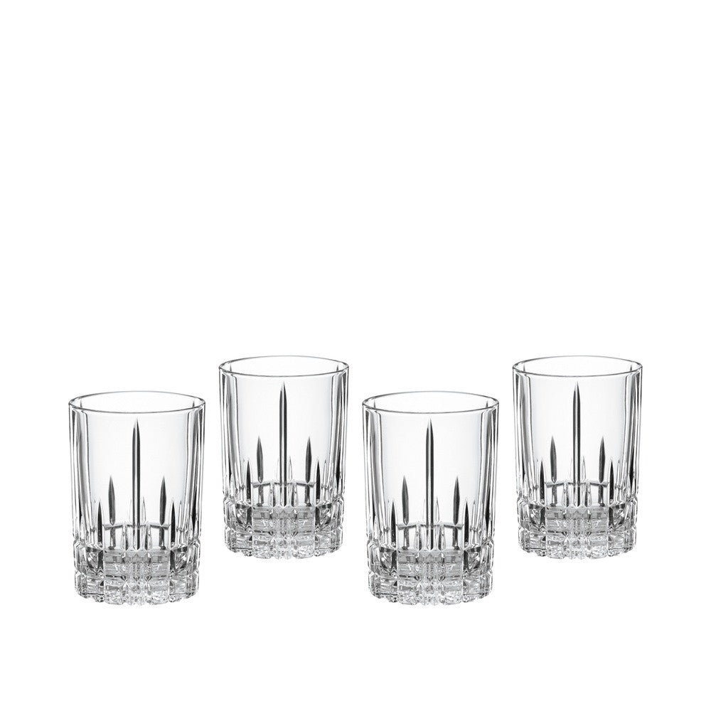 24 cl - Spiegelau Perfect Serve Collection Bicchiere Cocktail Long Drink In Vetro Cristallino - Set 4 Pz