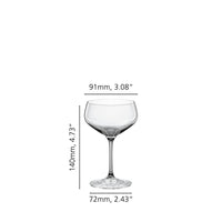23.5 cl - Spiegelau Perfect Serve Collection Calice Cocktail Coupette In Vetro Cristallino - Set 4 Pz
