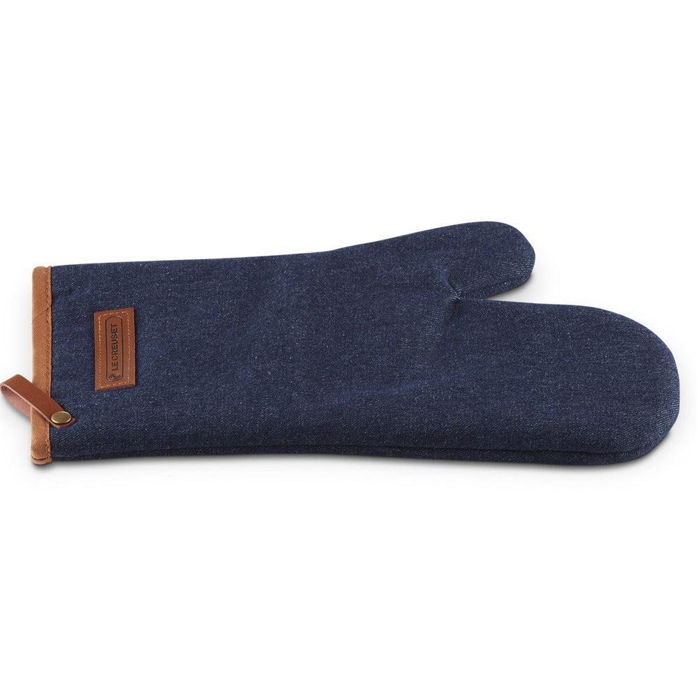 35x18 cm - Le Creuset Denim Guanto Da Forno In Denim