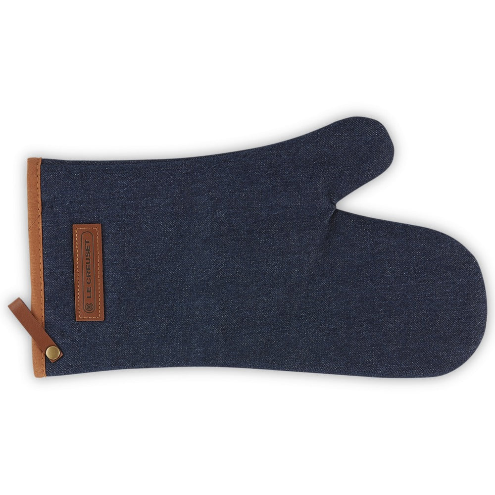 35x18 cm - Le Creuset Denim Guanto Da Forno In Denim
