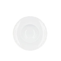 28 cm - H&H New Alba Piatto Fondo In Porcellana - Set 6 Pz