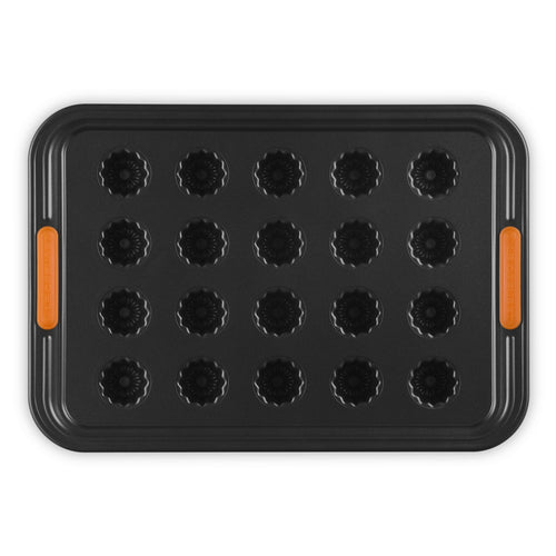 20 Forme - Le Creuset Forme Speciali Stampo Mini Cannelè Antiaderente In Acciaio al Carbonio