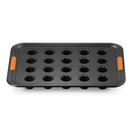 20 Forme - Le Creuset Forme Speciali Stampo Mini Cannelè Antiaderente In Acciaio al Carbonio