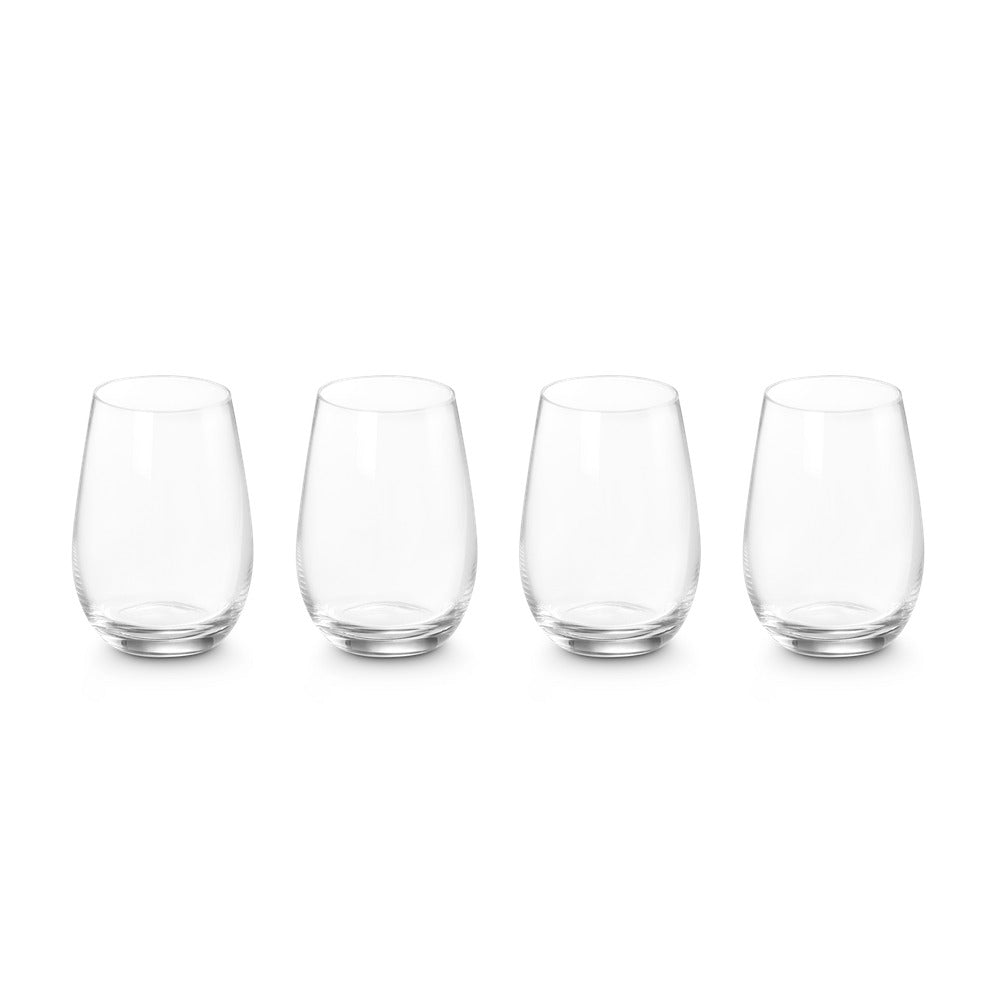 Le Creuset Bicchiere Acqua In Vetro Set 4 Pz