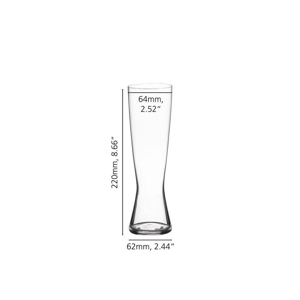 42.5 cl - Spiegelau Beer Classics Pilsner Bicchiere Birra In Vetro Cristallino - Set 2 Pz
