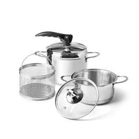 H&H Nexus Batteria Casseruole Set 5 Pz