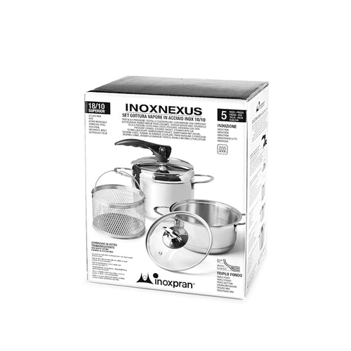 H&H Nexus Batteria Casseruole Set 5 Pz