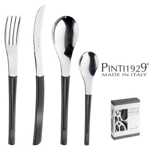 Pintinox Movie Servizio Posate In Acciaio Inox Set 24 Pz