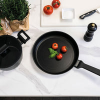 Sambonet Titan Pro Double Induction Padella Bassa Antiaderente In Alluminio