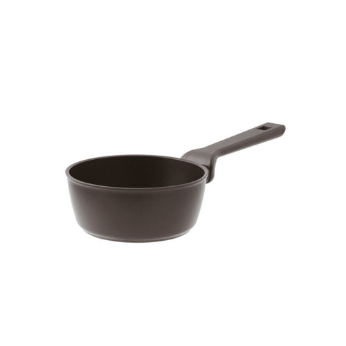 16 cm - Sambonet Titan Pro Double Induction Casseruola Alta Antiaderente Con Manico Lungo In Alluminio
