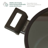 Sambonet Titan Pro Green Casseruola Bassa Antiaderente In Alluminio