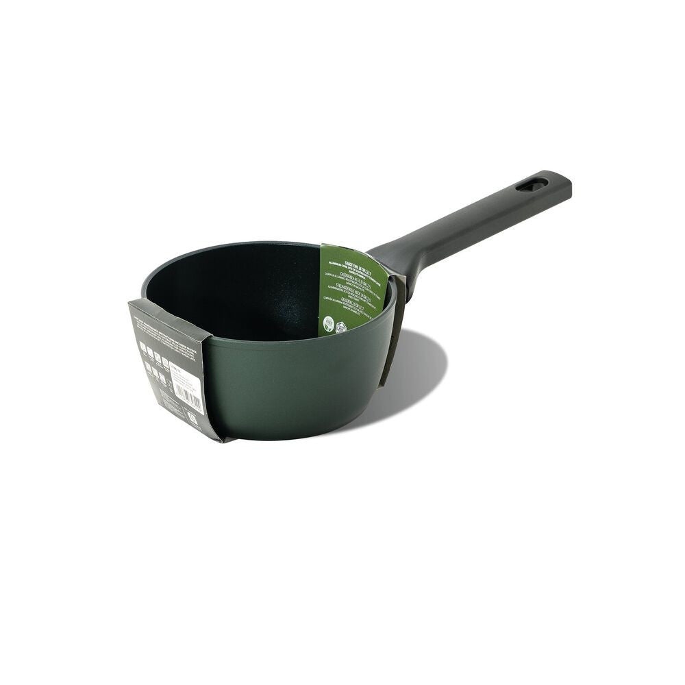 16 cm - Sambonet Titan Pro Green Casseruola Alta Antiaderente Con Manico Lungo In Alluminio