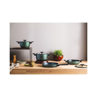 Sambonet Titan Pro Green Casseruola Alta Antiaderente In Alluminio