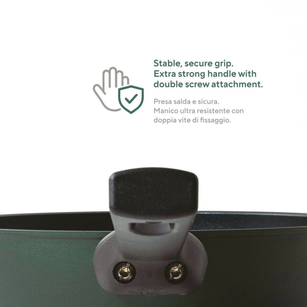 Sambonet Titan Pro Green Padella Alta Antiaderente In Alluminio